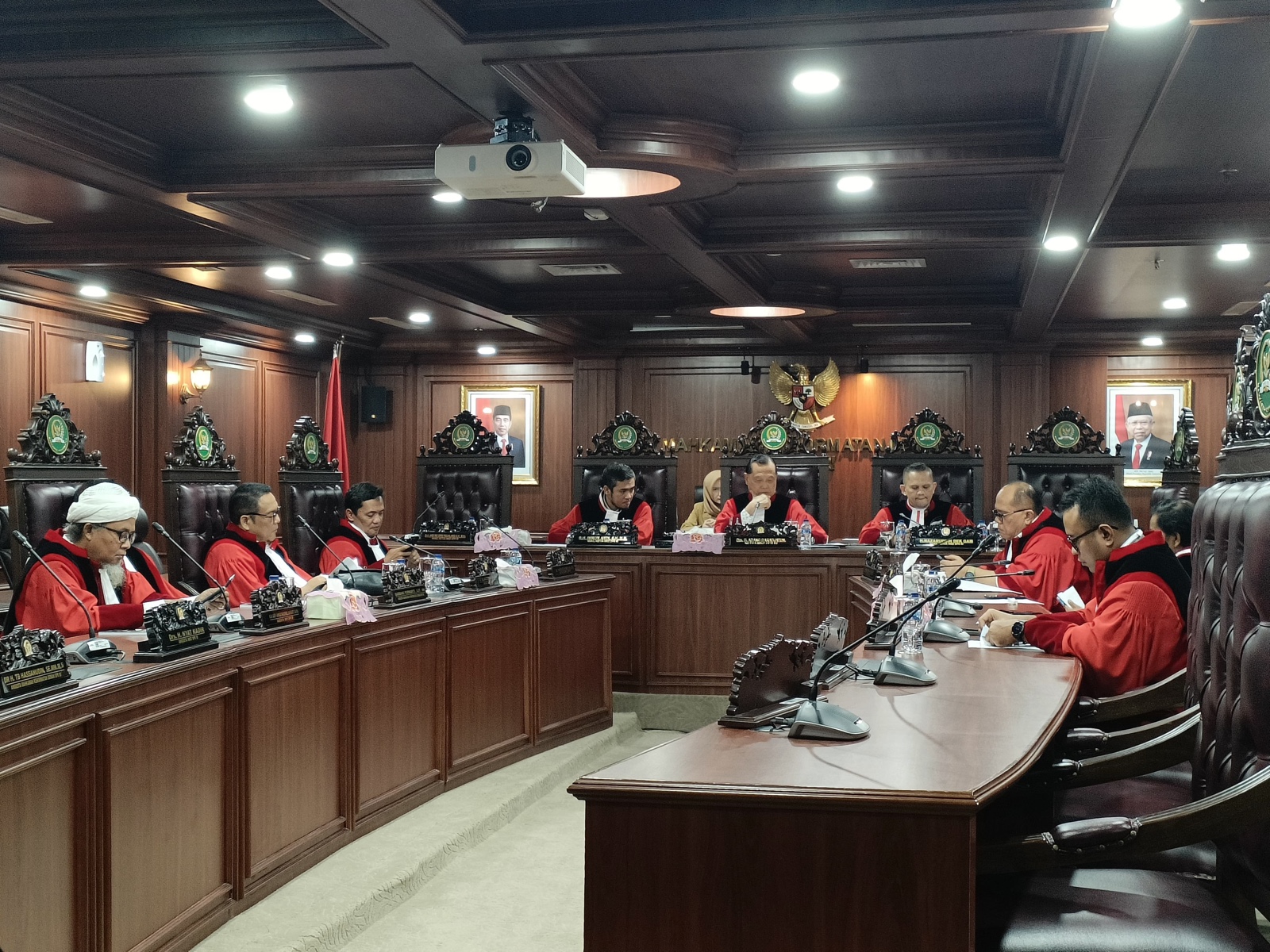 Suasana ruang sidang MKD DPR. (BeritaNasional/Ahda)