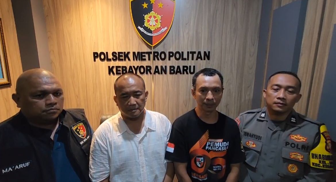 Oknum Ormas yang Larang Warga Bikin Konten di Blok M Diamankan Polisi. (Foto/istimewa).