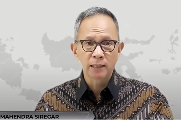 Ketua Dewan Komisioner Otoritas Jasa Keuangan (OJK) Mahendra Siregar (BeritaNasional/tangkapan layar))