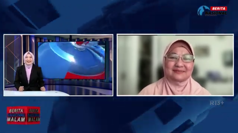 Program Dialog Berita Nasional Malam bersama Anggota Penanggulangan Penyakit Menular Pengurus Besar Ikatan Dokter Indonesia, Erlina Burhan. (Foto/Doc. BeritaNasionalTV)