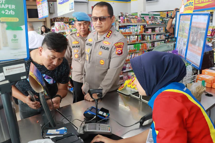 Rest area tol Tangerang-Merak jadi lokasi penembakan. (Foto/Doc. Humas Polri)