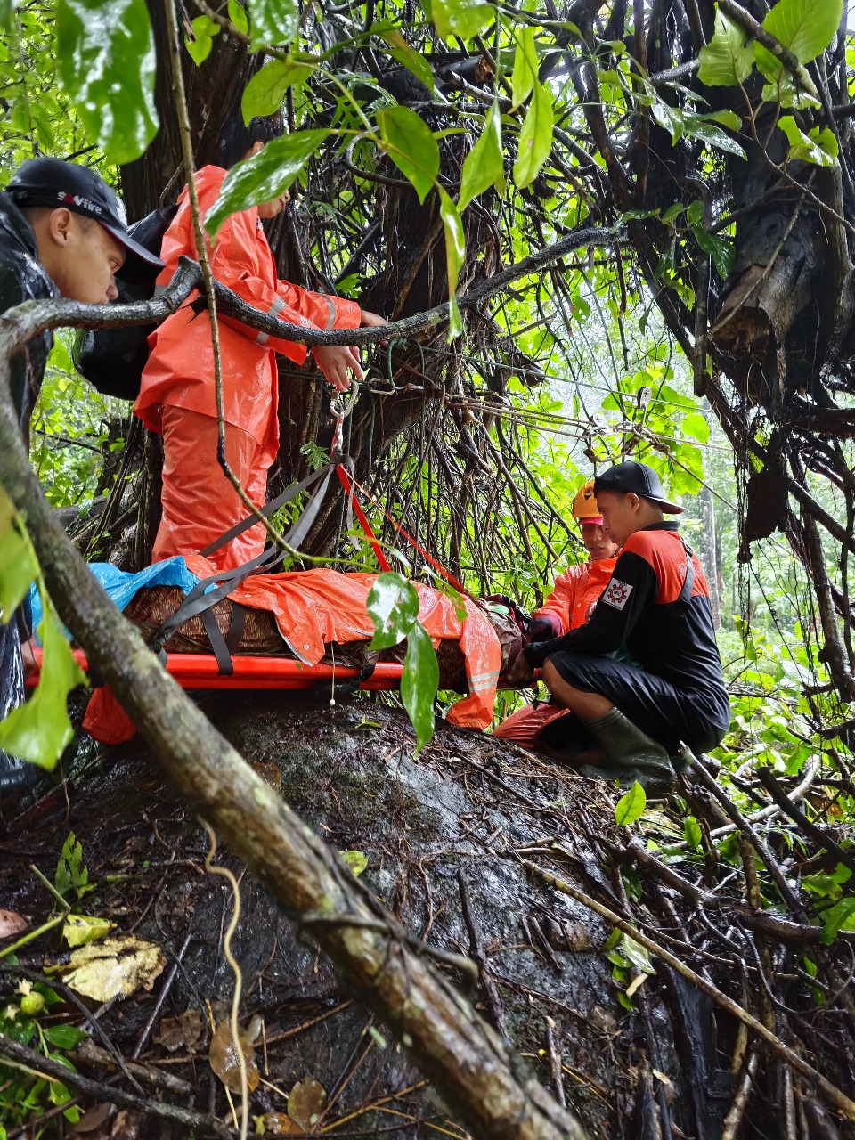 Upaya pencarian dan pertolongan tim gabungan korban longsor di Jepara, Jawa Tengah (BeritaNasional /BPBD Jepara)