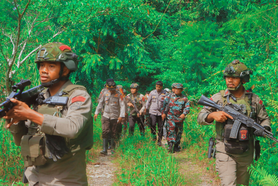 Satgas Ops Damai Cartenz-2025. (Foto/doc. Humas Polri)