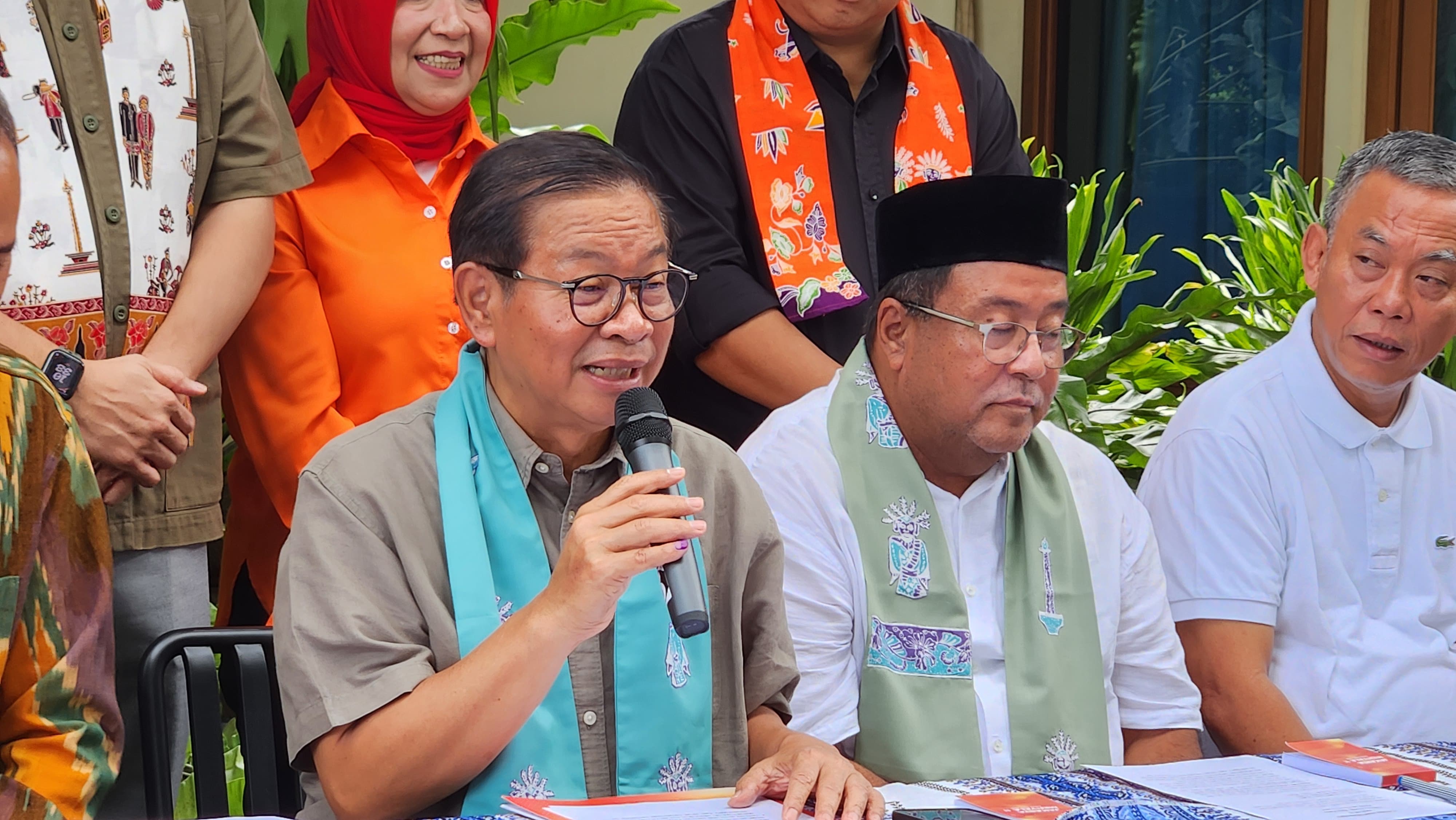 Gubernur dan Wakil Gubernur DKI terpilih Pramono Anung-Rano Karno. (BeritaNasional/Oke Atmaja).