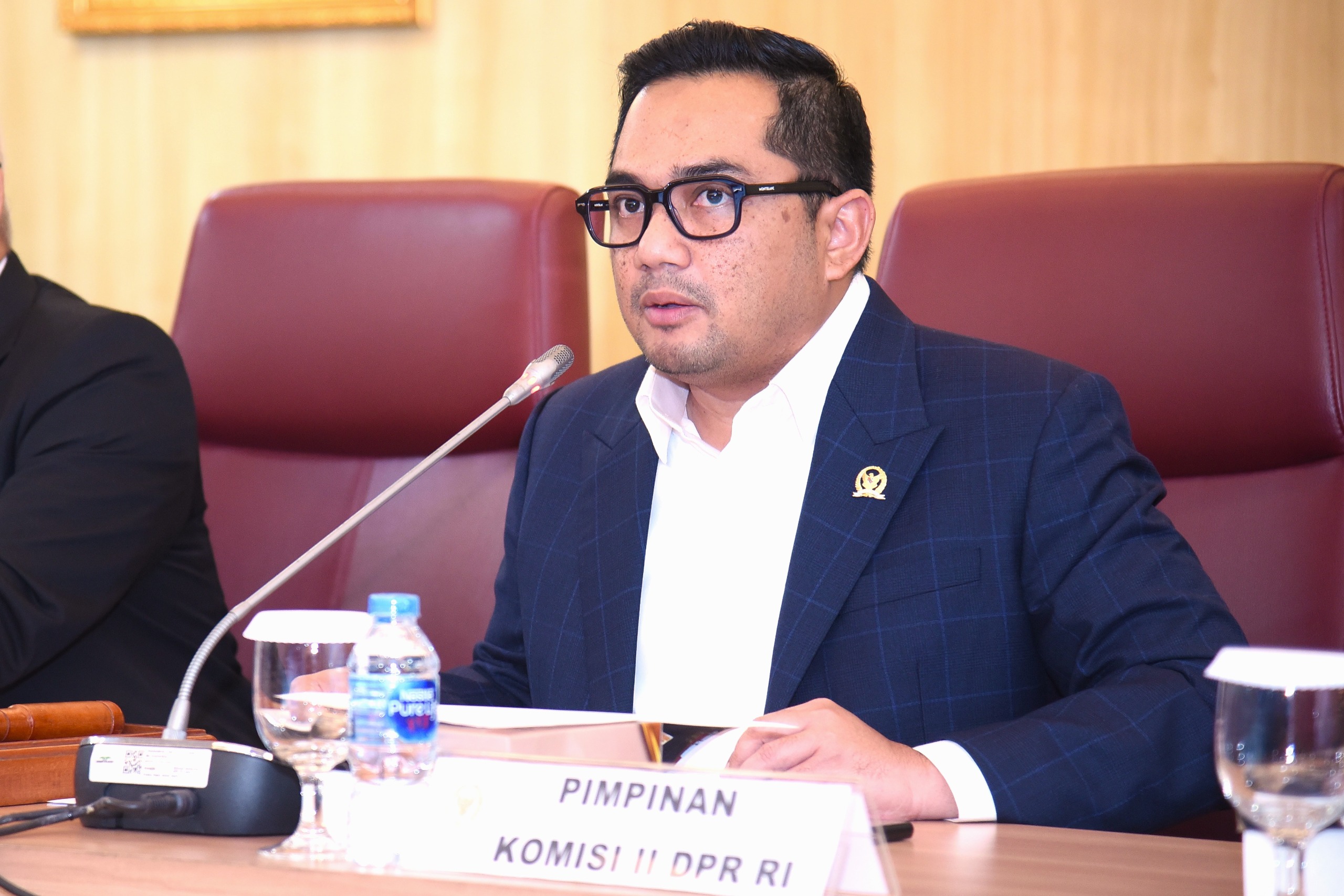 Ketua Komisi II DPR RI Muhammad Rifqinizamy Karsayuda (BeritaNasional/Elvis)