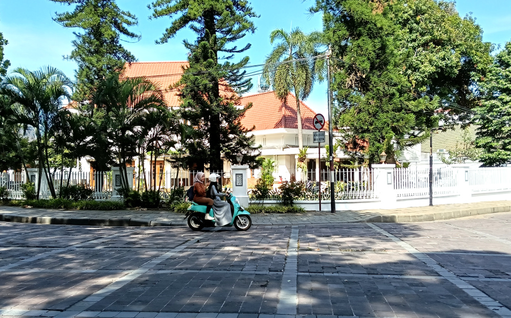 Suasana rumah Dinas Gubernur DKI Jakarta di Menteng, Jakarta, Senin (20/1/2024)  (Berita nasional.com/Oke Atmaja)