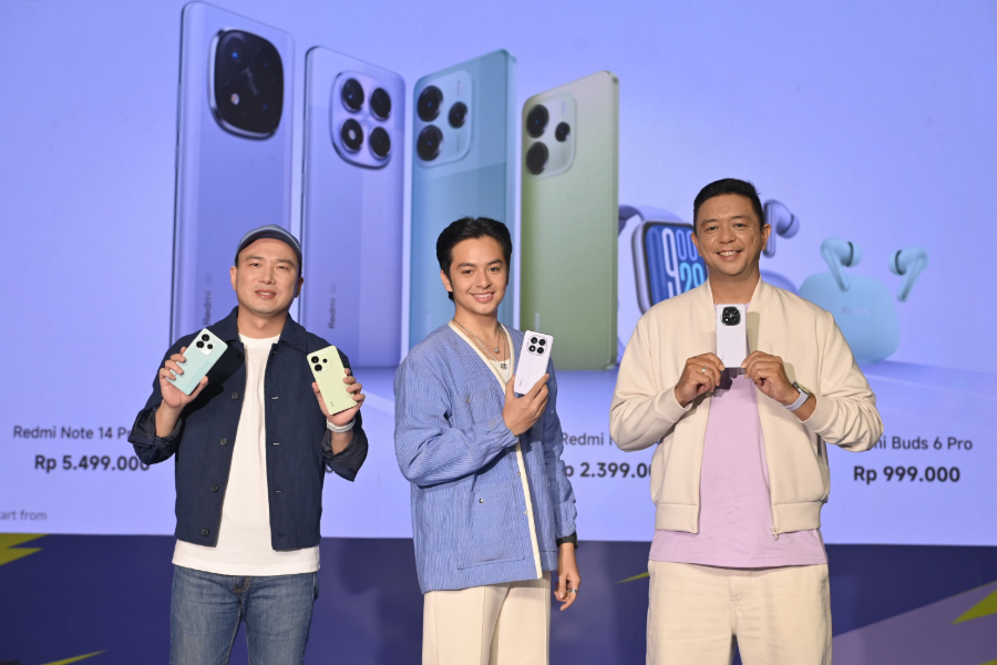 Xiaomi Redmi Note 14 Series resmi meluncur di Indonesia. (Foto/Doc. Xiaomi)