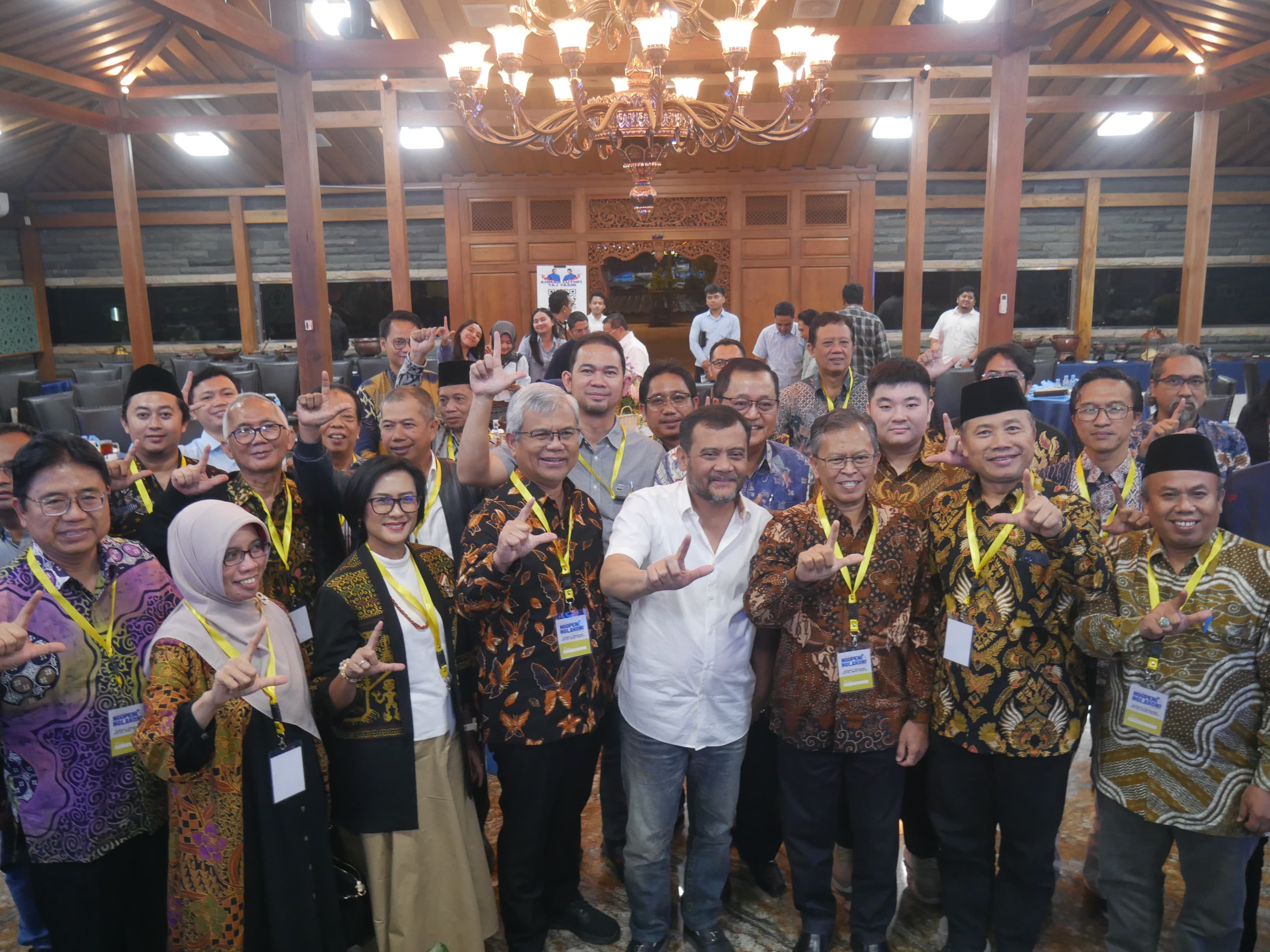 Ahmad Luthfi-Taj Yasin Bentuk Forum Cendekiawan. (Foto/Febry)