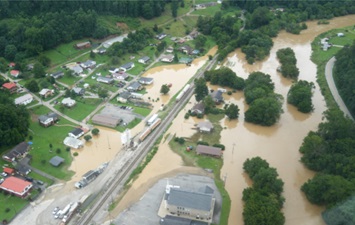 Banjir bandang di Kentucky (Foto/PBS)