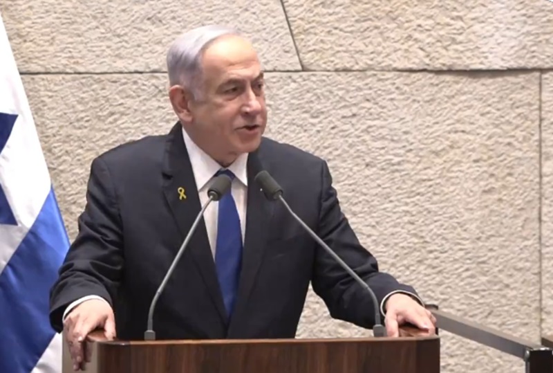 Benjamin Netanyahu melakukan kejahatan perang (Foto/X Netanyahu)