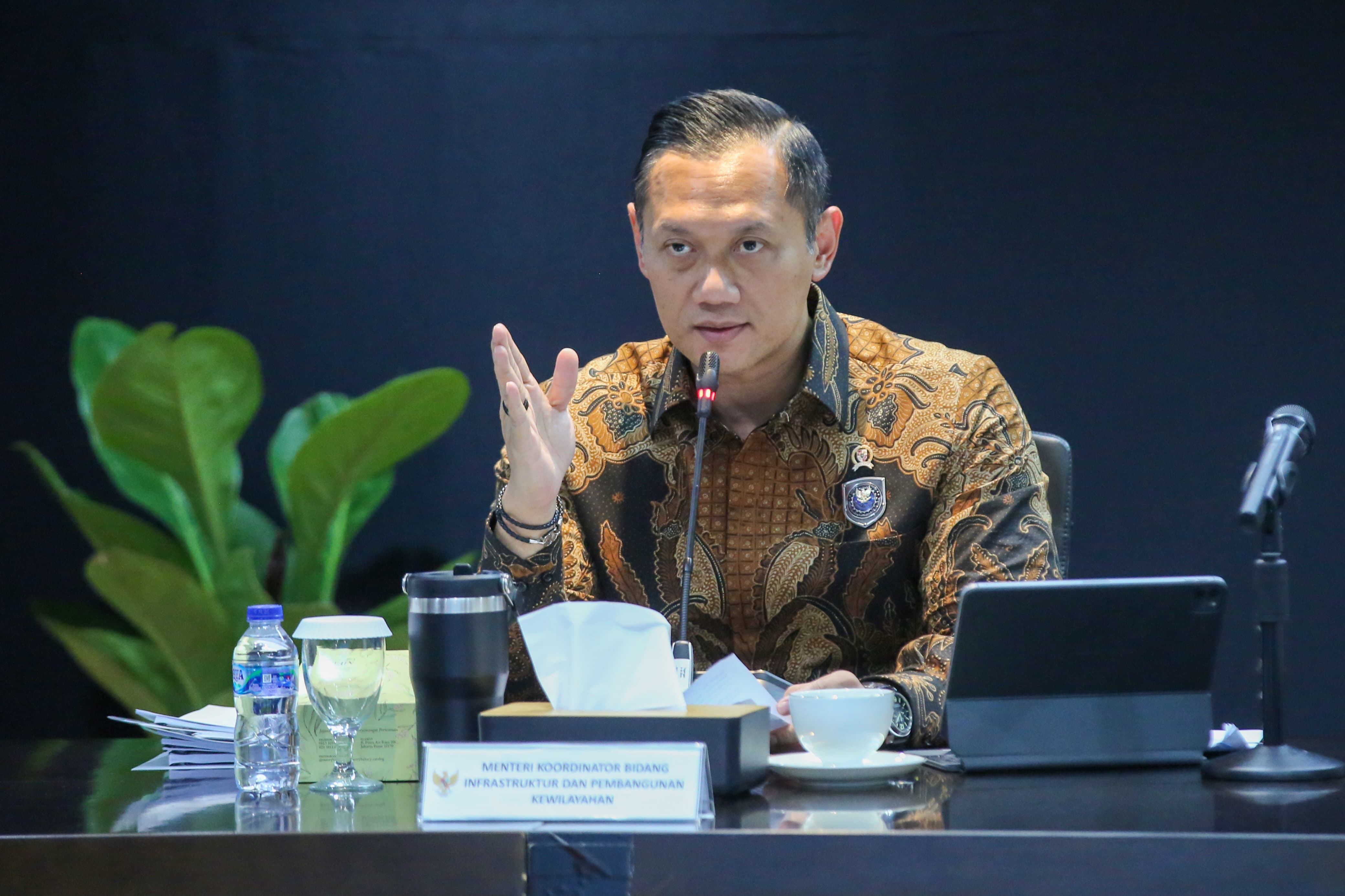 Menteri Koordinator Bidang Infrastruktur dan Pembangunan Kewilayahan, Agus Harimurti Yudhoyono. (Foto/Istimewa).