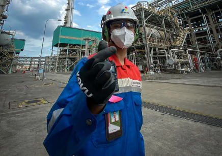 Ilustrasi korupsi tata kelola minyak Pertamina. (Foto/doc. Pertamina)