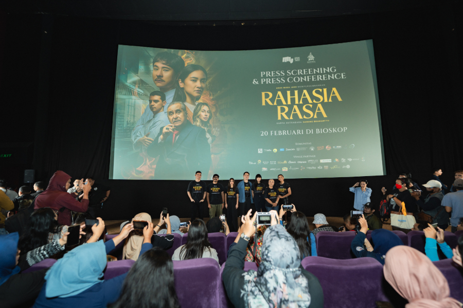 Gala Premiere Rahasia Rasa, di Epicentrum XXI, Kuningan, Jakarta. (Foto/Doc. Anak Muda Jago dan Dapur Film)