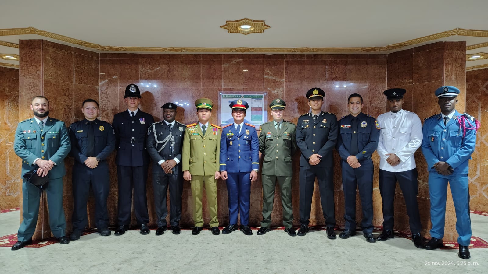 Indonesia mengikuti Police Academy Exchange Program yang diselenggarakan di Abu Dhabi Police College, UEA.