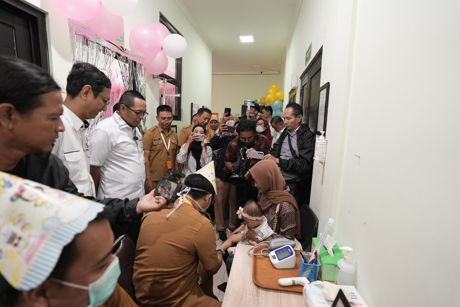 Pemerintah resmi memulai Program Cek Kesehatan Gratis. (Foto/Kantor Komunikasi Kepresidenan).