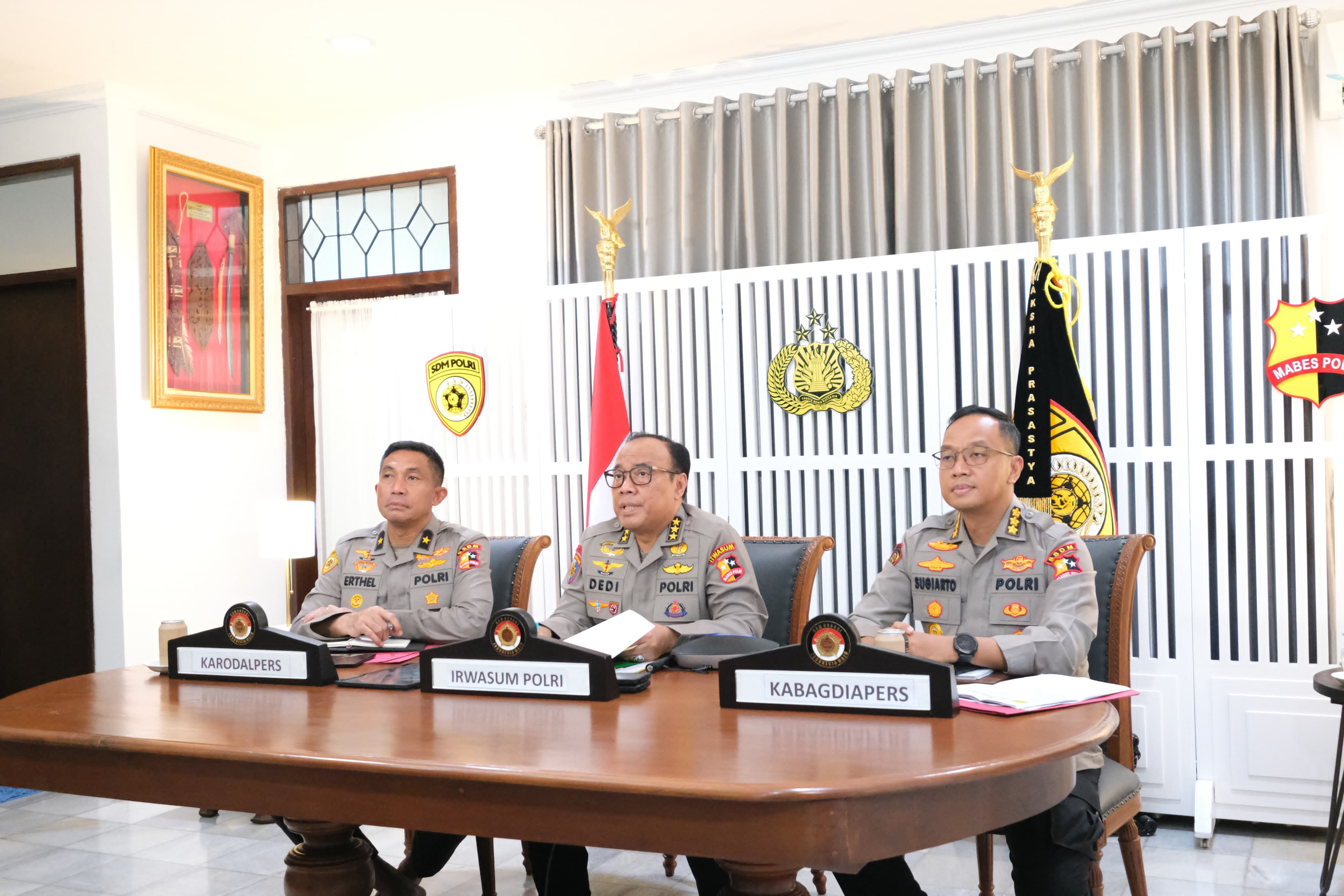 Inspektur Pengawasan Umum (Irwasum) Polri, Komjen Pol Dedi Prasetyo. (Foto/Humas Polri).