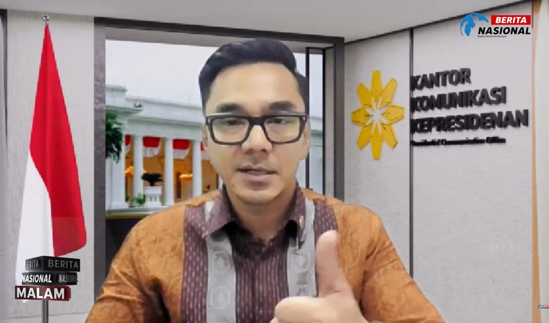 Juru Bicara Kantor Komunikasi Kepresidenan, Dedek Prayudi (Uki). (BeritaNasional).