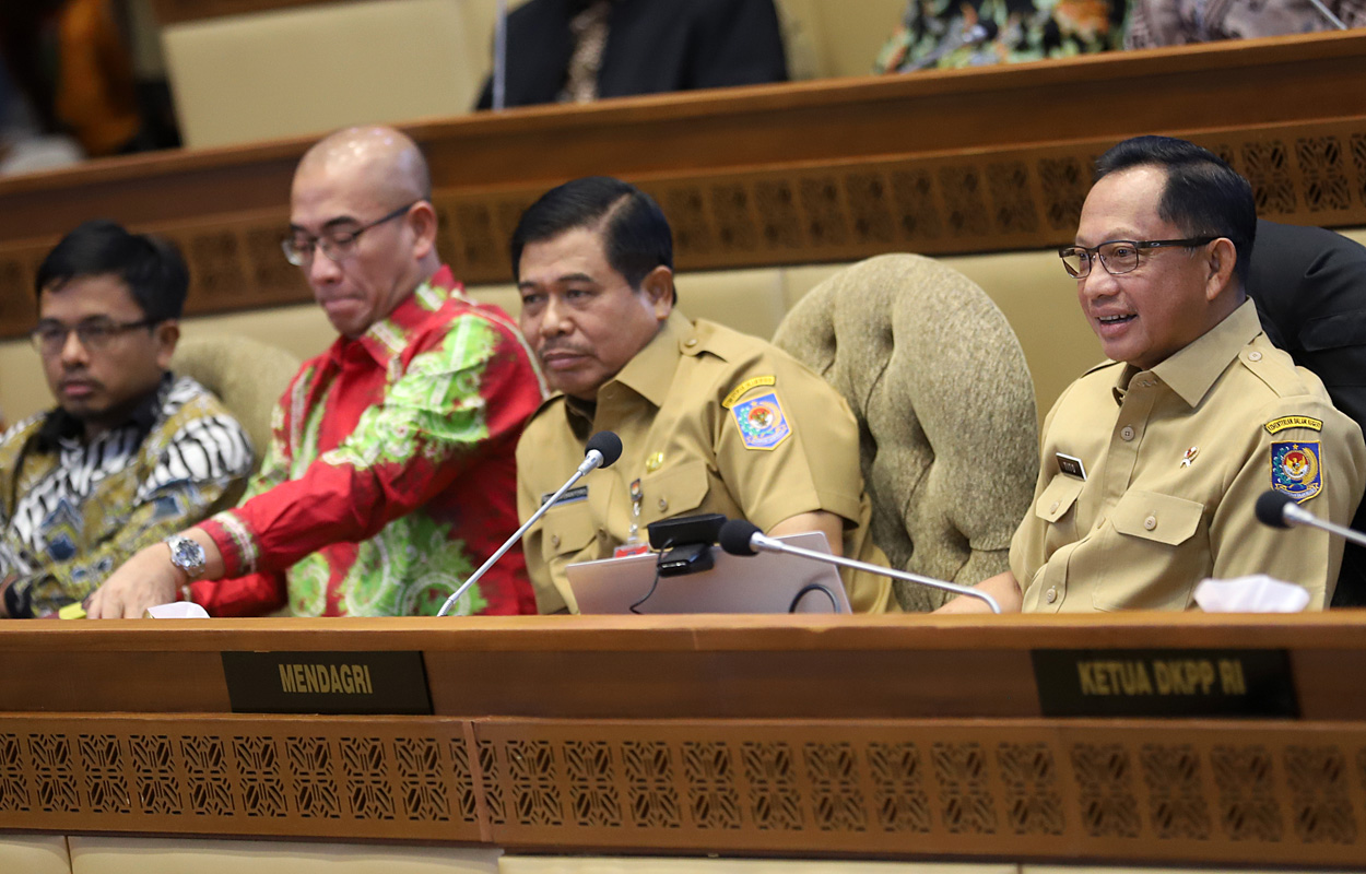 Menteri Dalam Negeri Tito Karnavian (kanan). (BeritaNasional/Elvis).