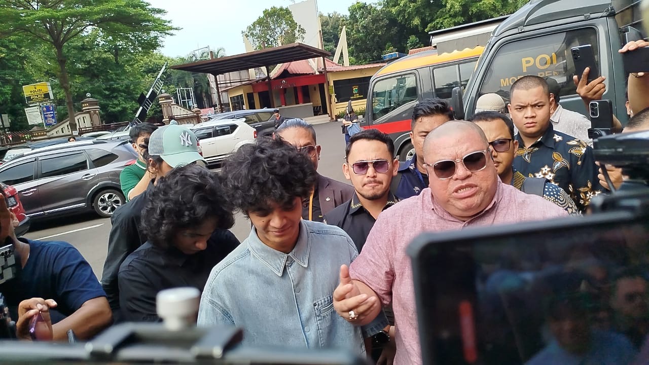 Razman lapor balik Nikita Mirzani (Beritanasional/Bachtiar)