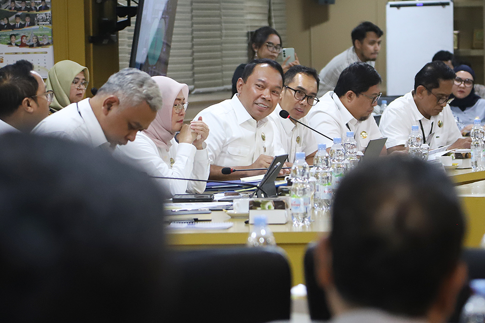 Rapat Dengar Pendapat (RDP) Komite III DPD bersama Jasa Raharja. (BeritaNasional/Elvis Sendouw)