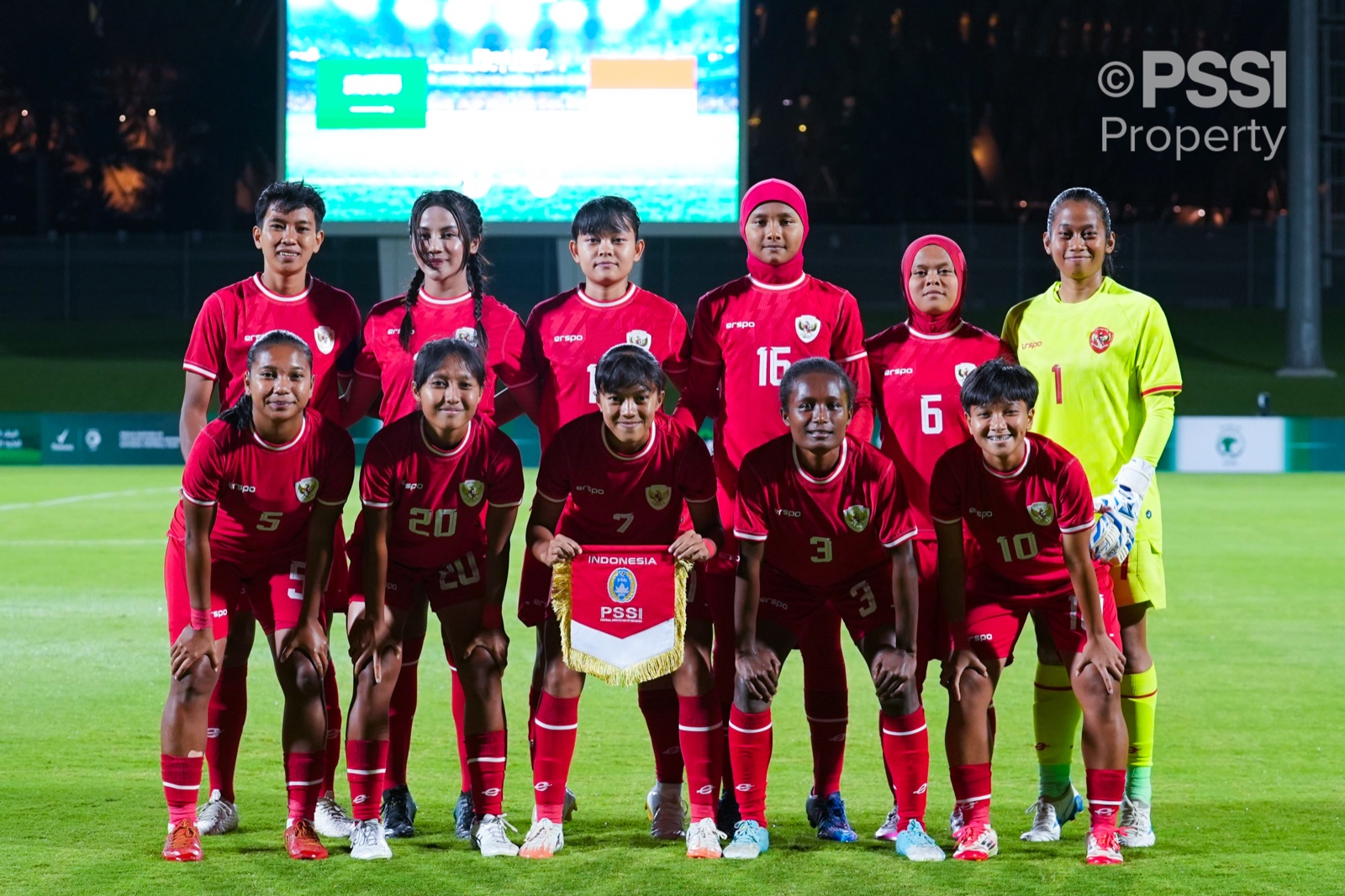 Timnas Putri Indonesia. (Foto/PSSI).