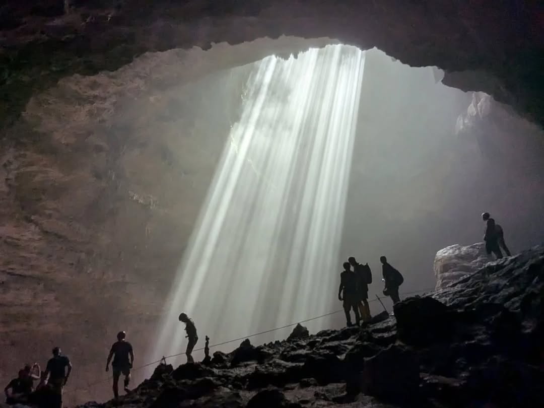 Destinasi wisata Gua Jomblang. (Foto/instagram goa.jomblang).