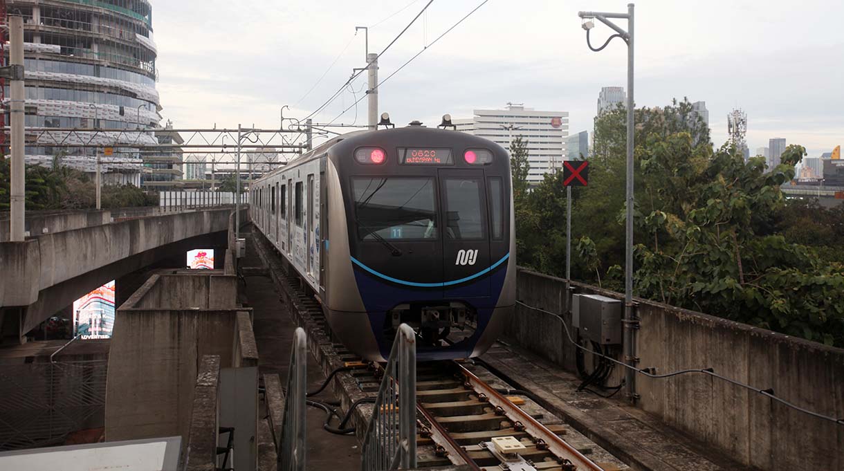 PT MRT Jakarta buka suara atas viralnya video rombongan Wakil Gubernur DKI Rano Karno. (BeritaNasional/Oke Atmaja).