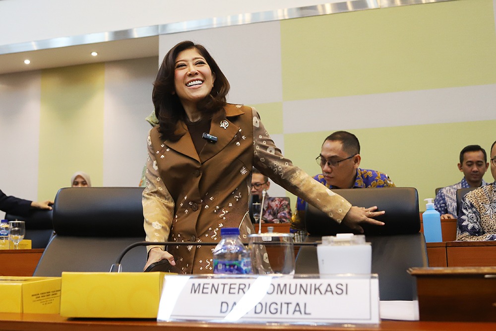 Menteri Komunikasi dan Digital (Komdigi) Meutya Hafid. (BeritaNasional/Elvis).