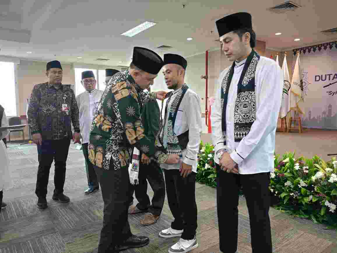 Pelepasan dai dan imam Tarawih oleh Pemprov Jakarta. (Foto/Pemprov Jakarta)