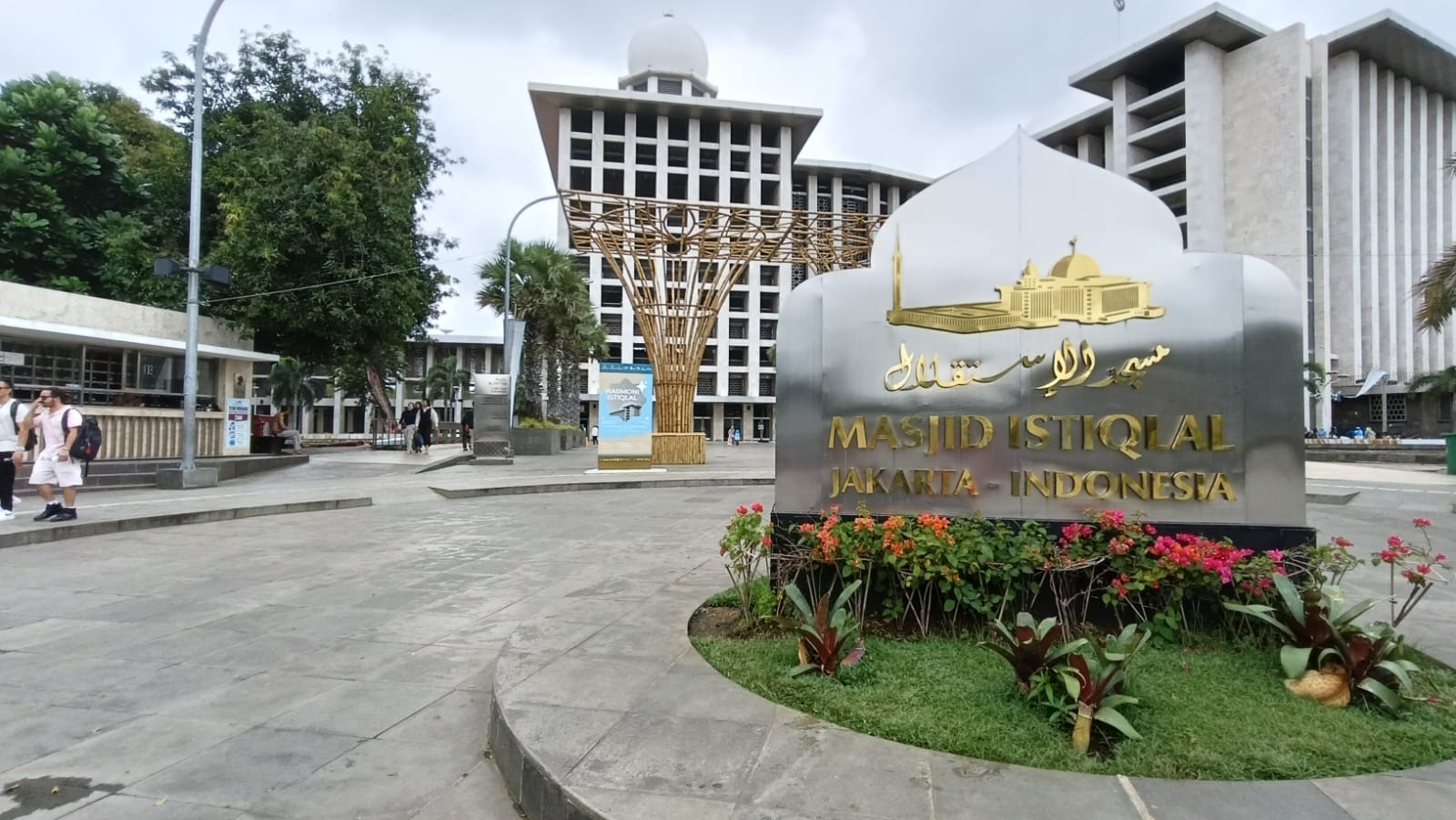 Masjid Istiqlal. (BeritaNasional/Oke Atmaja)