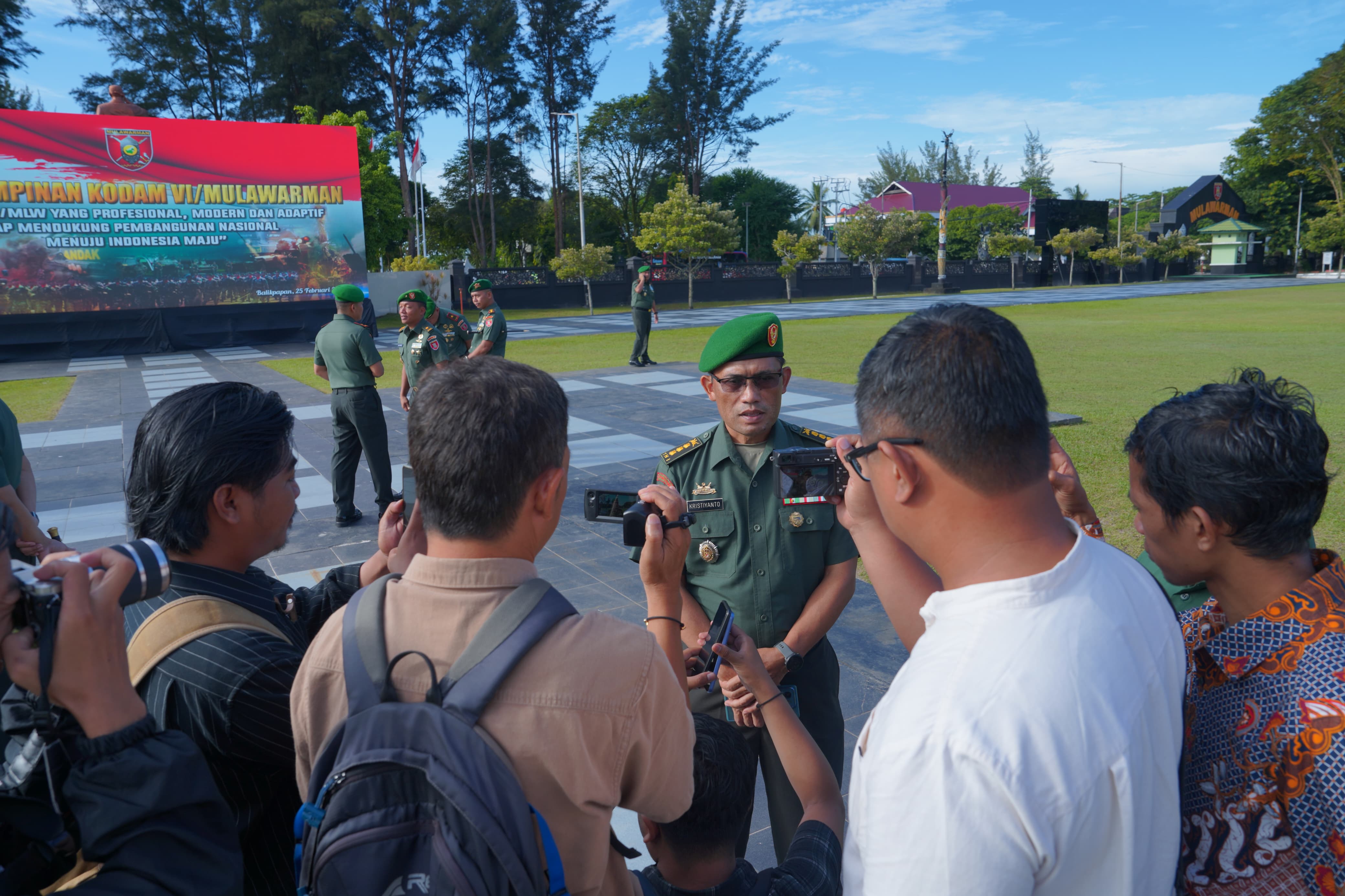 Kapendam VI Mulawarman, Kolonel Kav Kristiyanto. (Foto/istimewa).