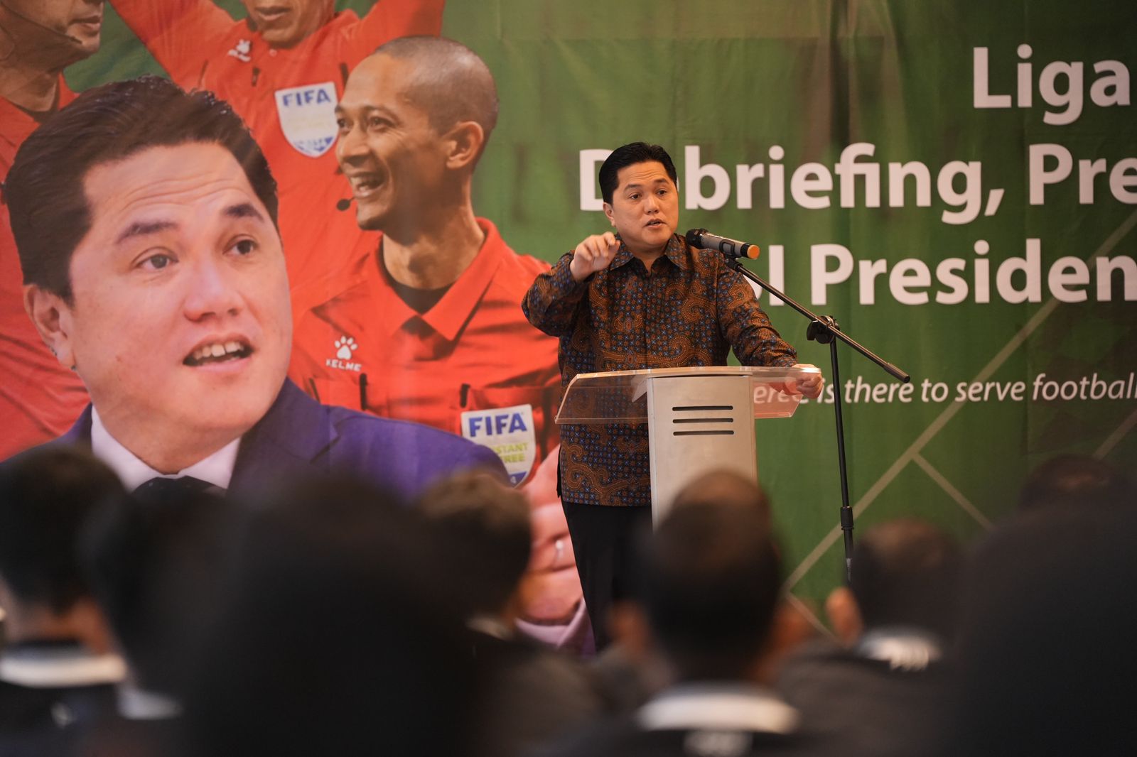 Ketua Umum PSSI Erick Thohir. (Foto/PSSI).