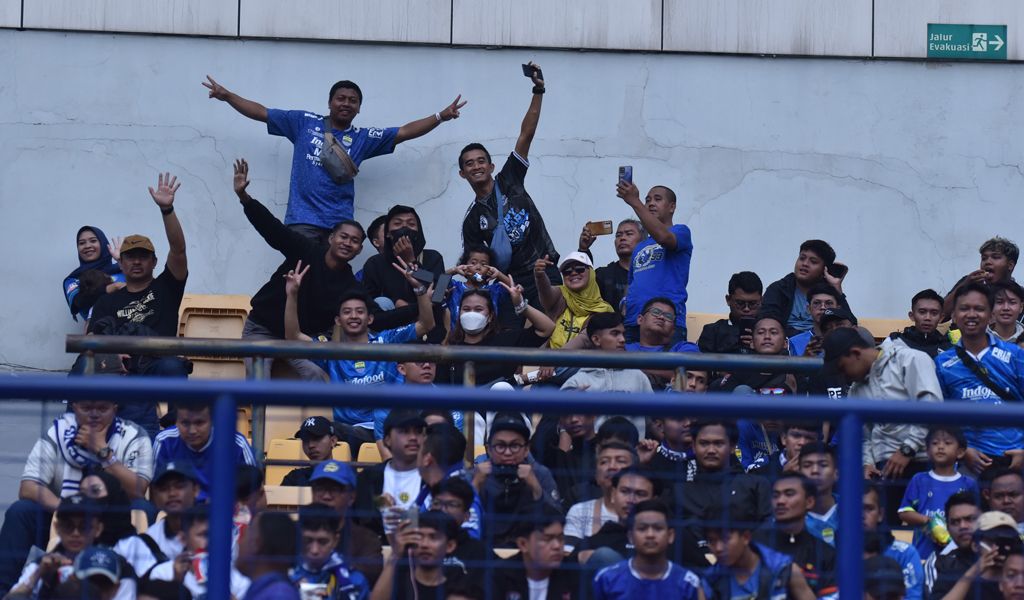 Suporter Persib Bandung. (Foto/persib.co.id)