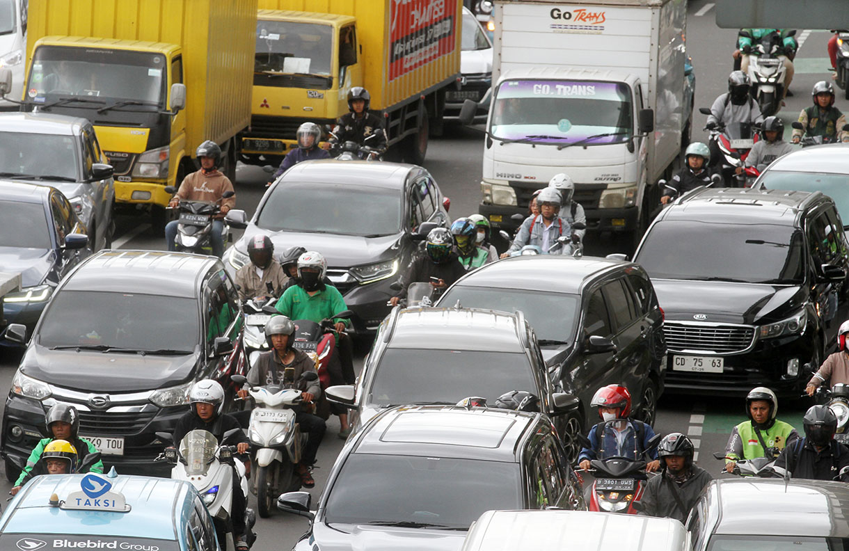 Jam pulang kantor (Beritanasional/Oke Atmaja)