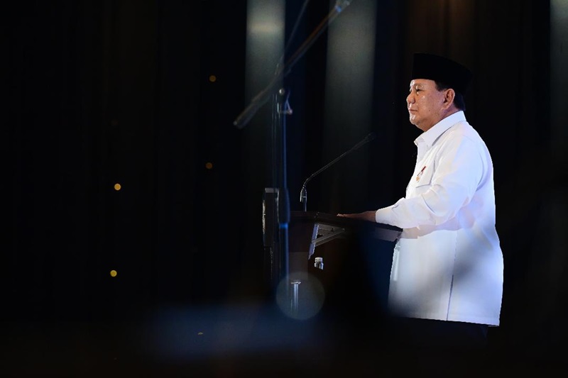 Prabowo ditetapkan kembali jadi Ketum Gerindra (Beritanasional/Oke Atmaja)