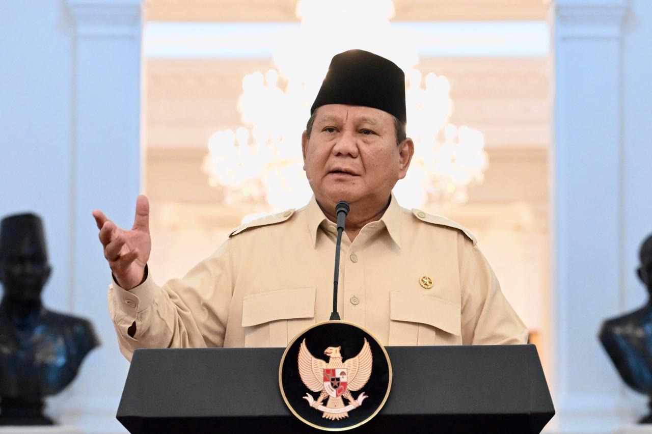 Presiden Prabowo Subianto (BeritaNasional/Oke Atmaja)