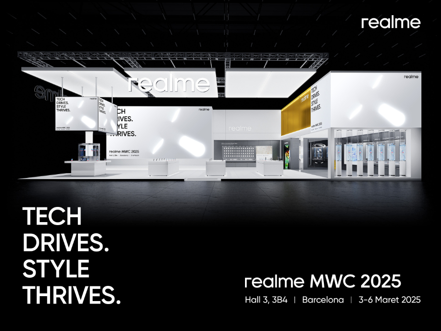 realme tampil di MWC 2025. (Foto/Doc. realme)