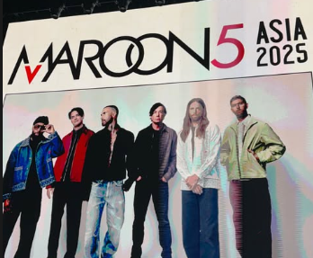 Konser Maroon 5 di Jakarta. (Foto/Instagram/maroon5)