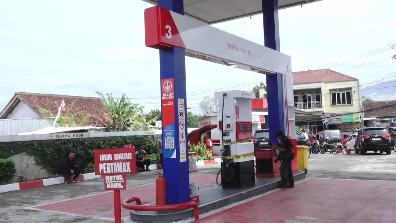 SPBU Sukabumi yang Curang. (Foto/doc Pertamina)