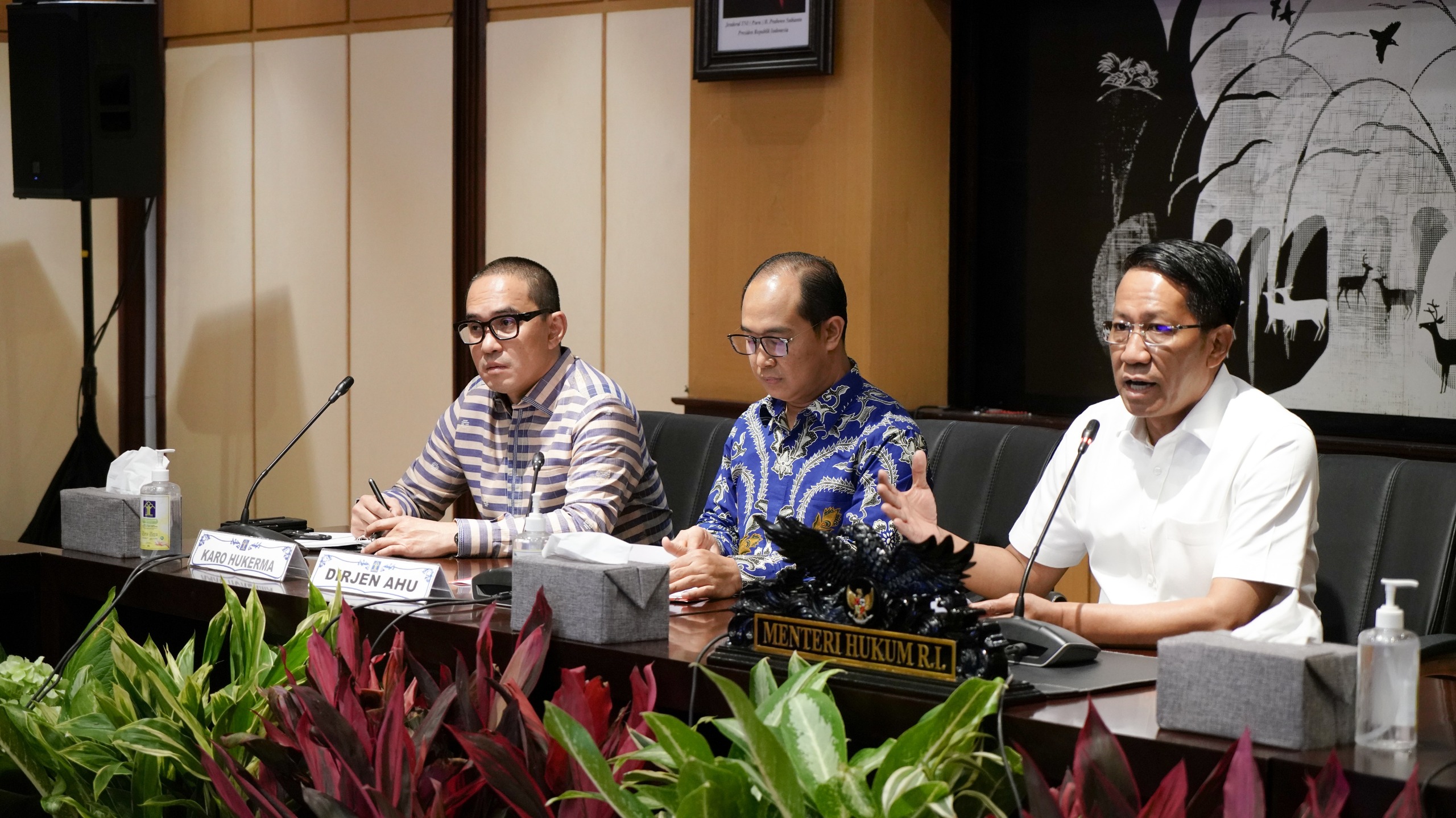 Menteri Hukum Supratman Andi Agtas (BeritaNasional/dok Kumham)