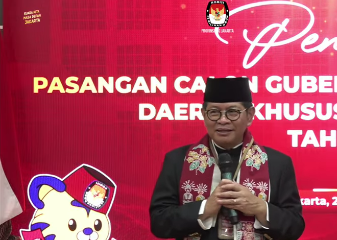 Bakal Calon Gubernur Jakarta Pramono Anung. (BeritaNasional/Tangkapan Layar)