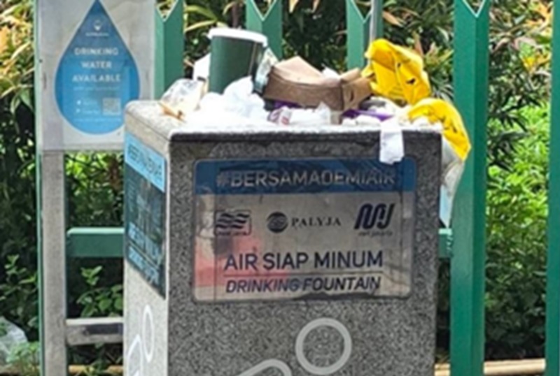 Air keran siap minum (Foto/Instagram Lambe Turah)