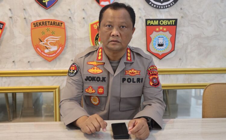 Kabid Humas Polda Aceh Kombes Pol Joko Krisdiyanto. (Foto/Istimewa)