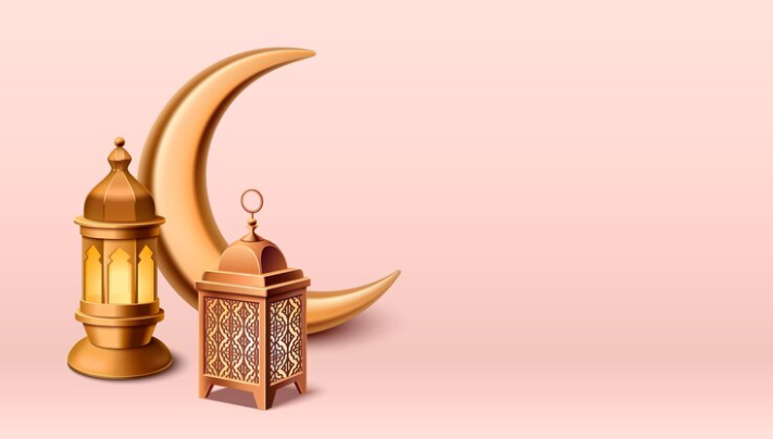 Ilustrasi bulan Ramadan. (Foto/freepik)