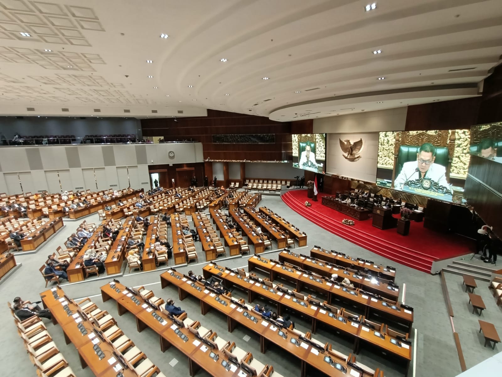 Rapat Paripurna DPR RI. (BeritaNasional/Ahda).