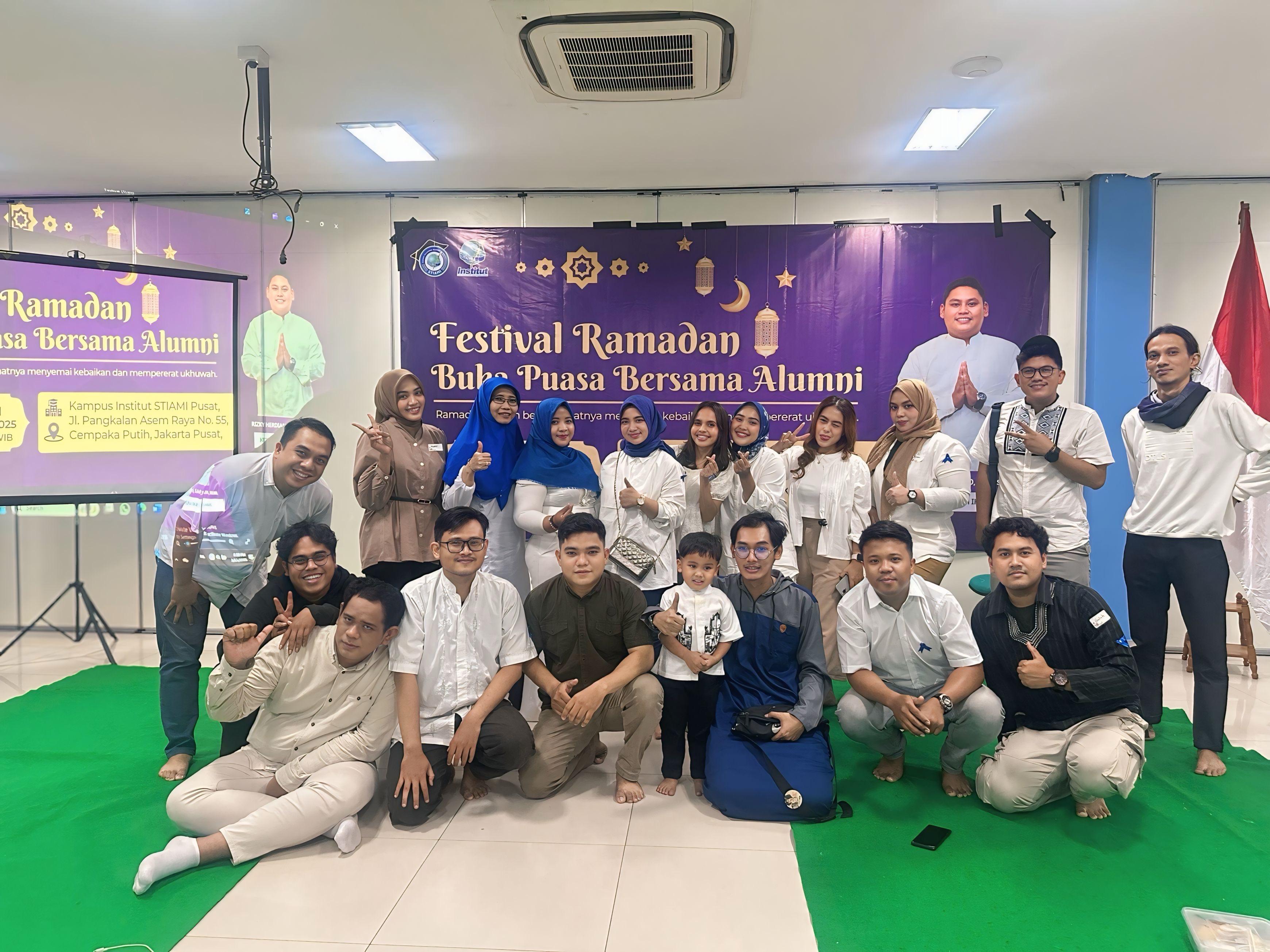 Ikatan Keluarga Alumni Institut Stiami Jakarta menggelar acara Festival Ramadan dan berbuka puasa bersama. (Foto/istimewa).