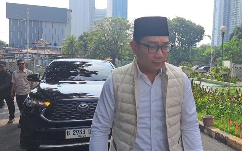 Ridwan Kamil dalam sebuah momen (Beritanasional/Lydia)