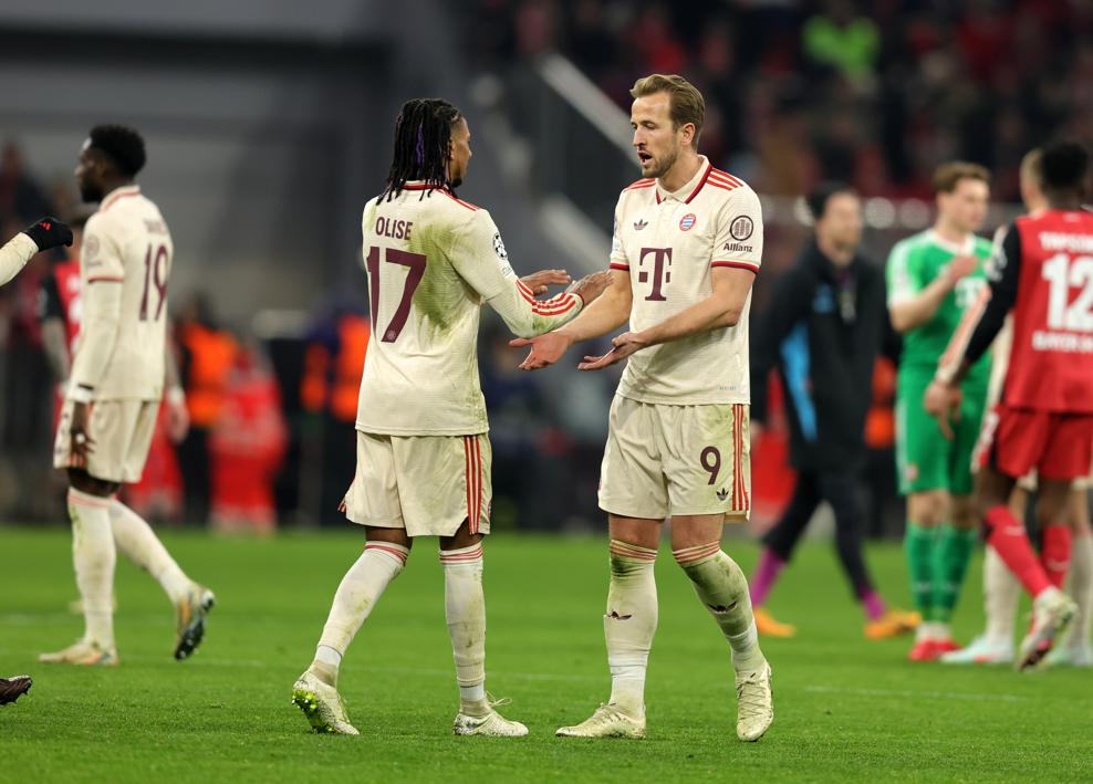 Striker andalan Bayern Munchen, Harry Kane (kanan). (Foto/uefa).