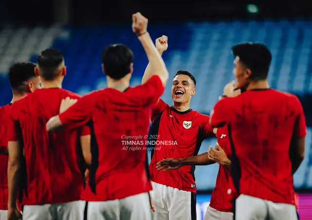 Suasana menjelang pertandingan Timnas Indonesia vs Bahrain. (Foto/PSSI)