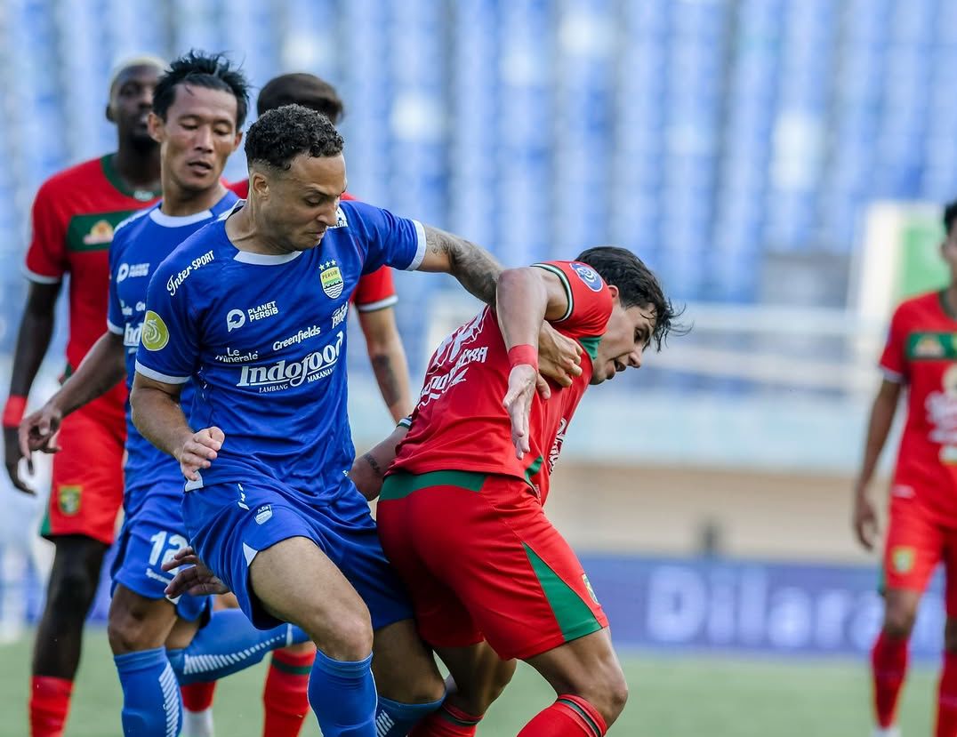 Persib vs Persebaya. (Foto/instagram Persebaya).